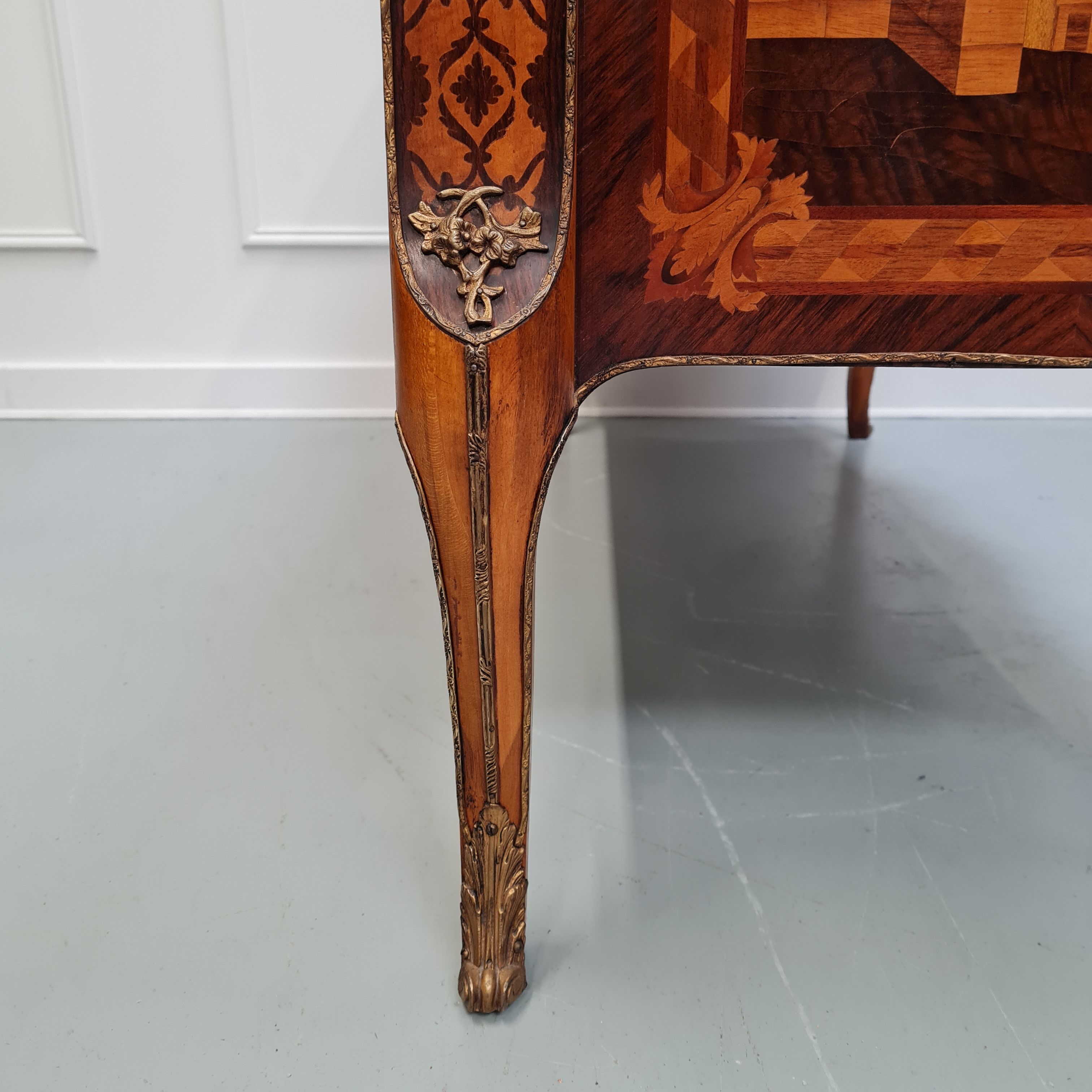 Transitional style antique french commode made in c1920