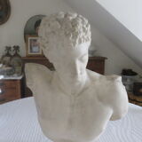 Old plaster bust