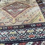 Tapis ancien persan kurde pour couloir 108x352 cm
