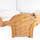 Woven rattan lounge set