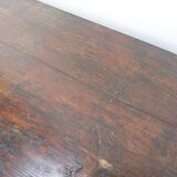 Asian wooden chest with decorative fittings