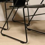 Series of 6 minimalist chairs model "EGOA 300" by Josep Mora