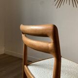 Set of 4 Henri Walter Klein chairs