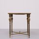 Hollywood Regency Brass side table Maison Jansen 1970s