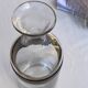 Glass and pewter screw carafe, early 20th century