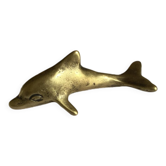 Vintage Brass Dolphin