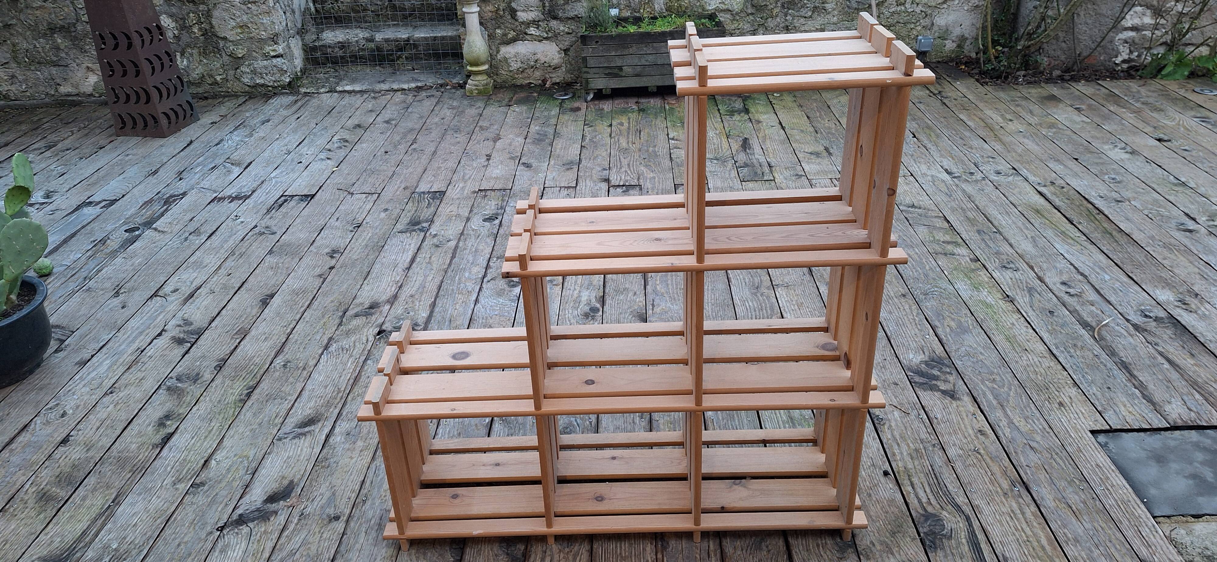 Bibliothèque étagère style regain