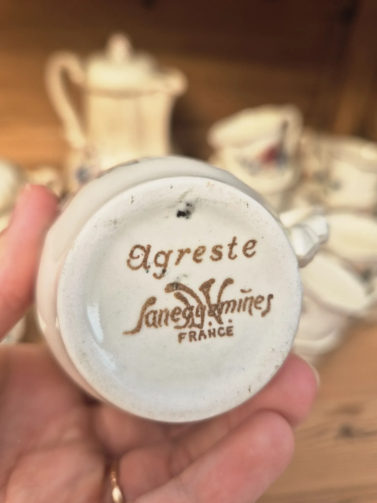 Complete tea and coffee service Sarreguemines
