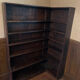 Art Deco corner bookcase
