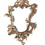 French bronze cornucopia mirror, first half of the 20th century.