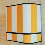 La divine – applique rayures transat jaune (grand modèle).