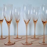 6 flûtes à champagne