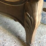 Carved wooden headboard 147X87