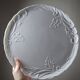 Large vintage/antique white Limoges fine porcelain pie dish