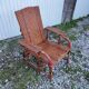 Rattan chaise longue 1900