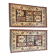 Pair of 2x Wool Ghom Oriental Berber Moroccan Rugs 100x60
