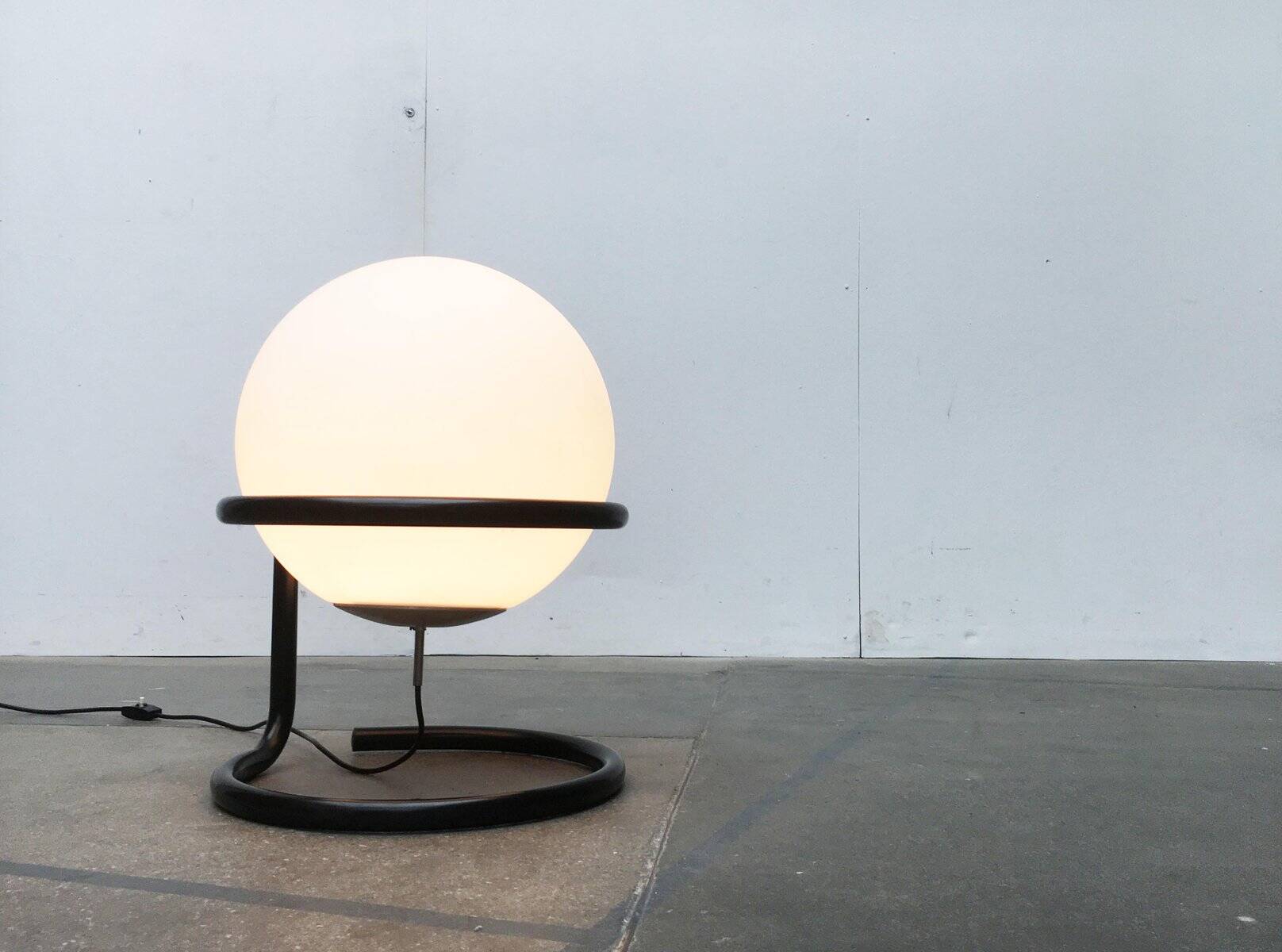 Vintage space age globe floor lamp