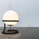 Vintage space age globe floor lamp