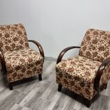 Armchairs by Jindřich Halabala, Set of 2