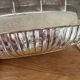 20th century silver-plated butter dish
