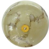 Art Deco Marble Glass Pendant Light