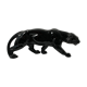 Black ceramic tiger art deco style