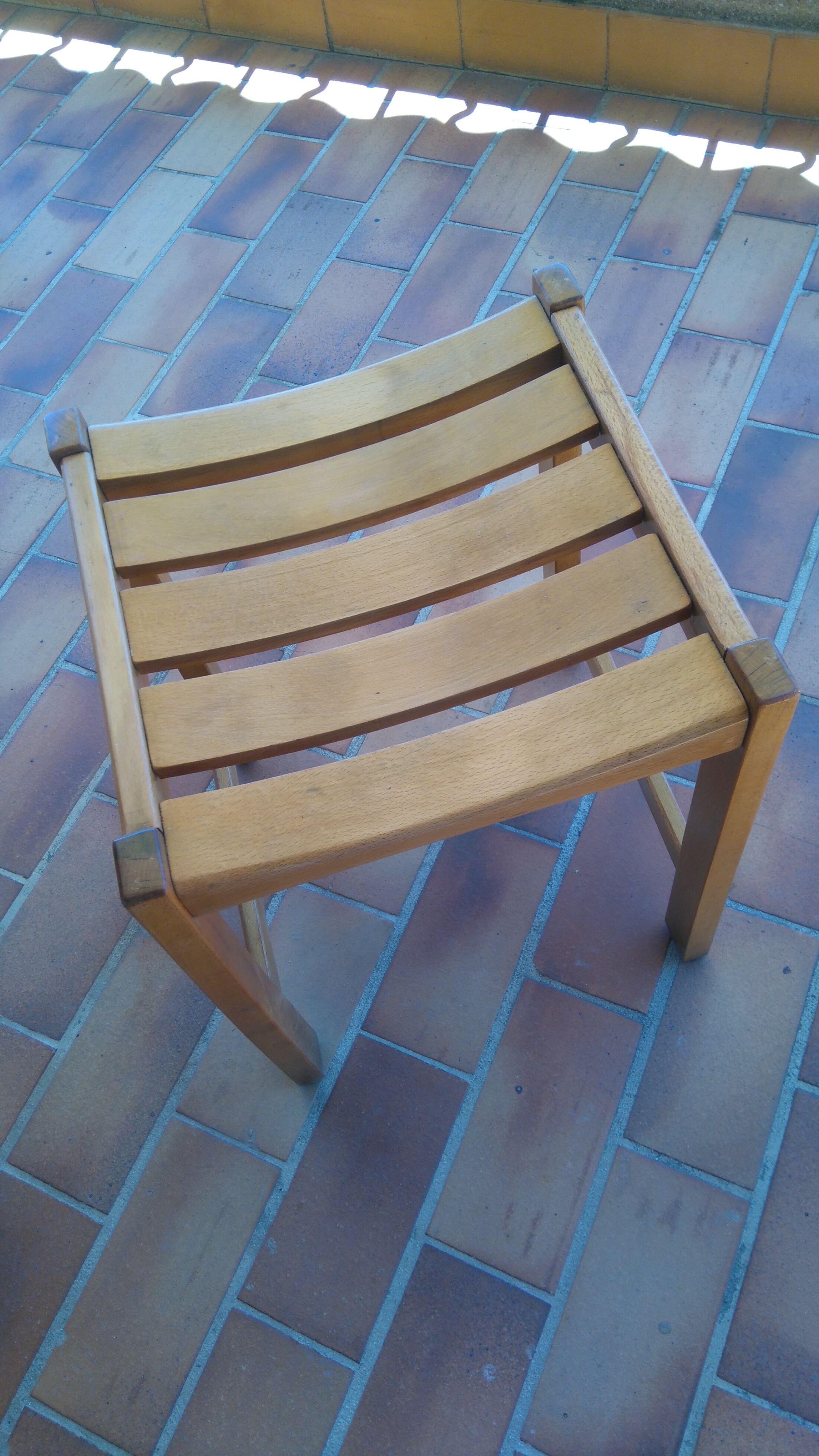 Tabpouret light honey wood