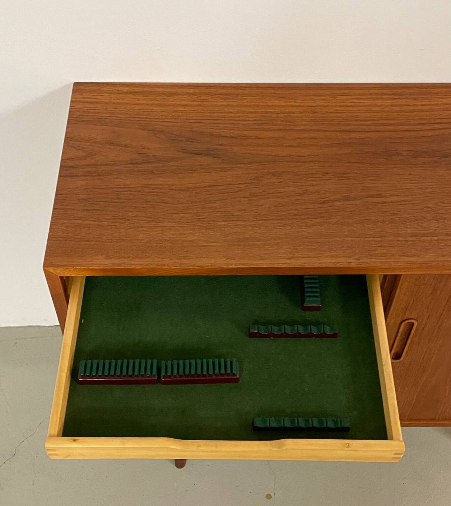 Teak enfilade by Hundevad Denmark 1960