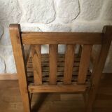 Fauteuil en bois pour enfant
