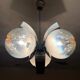 Chrome chandelier Mazzega