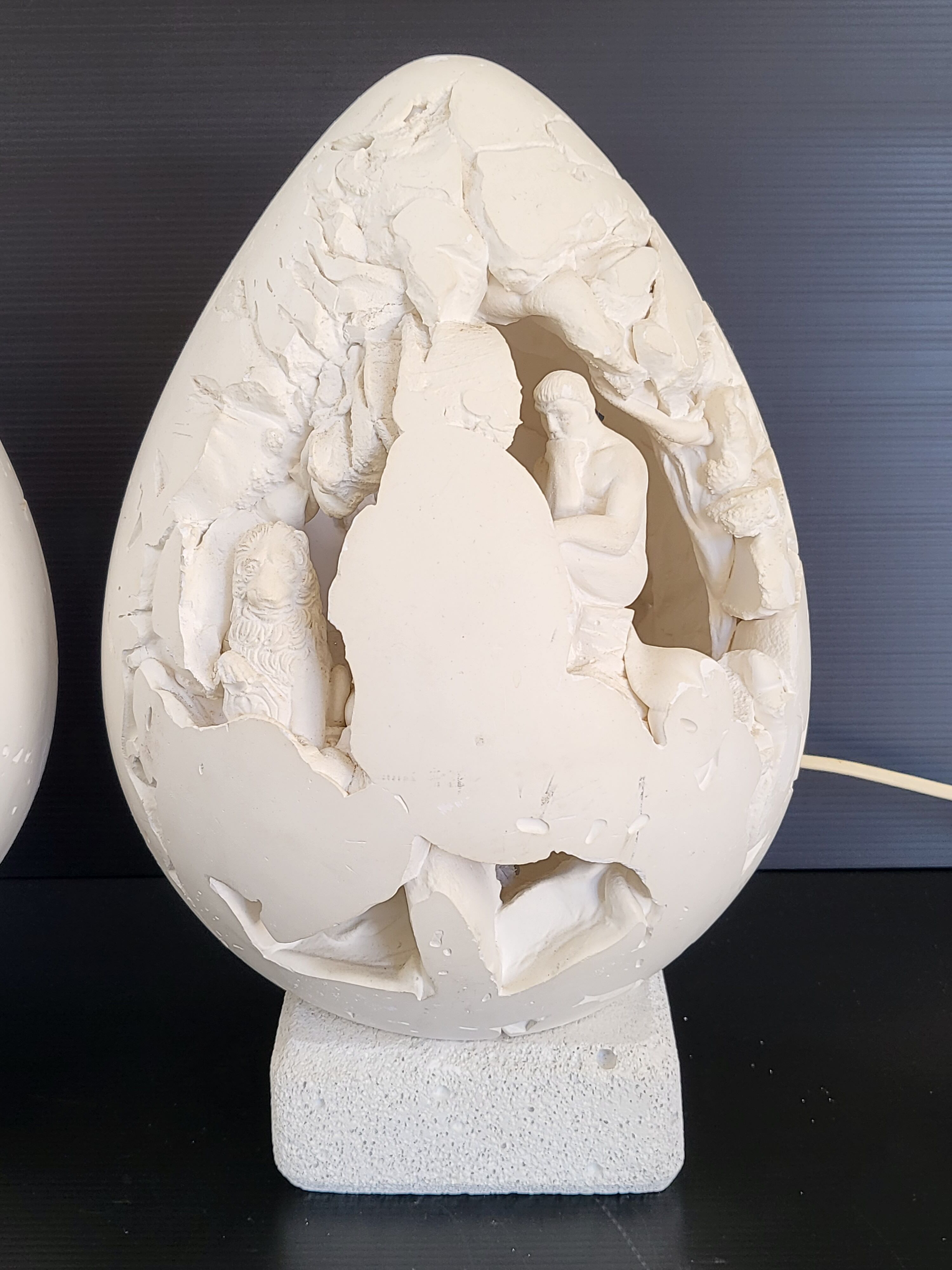 Pair of vintage lamps 1970