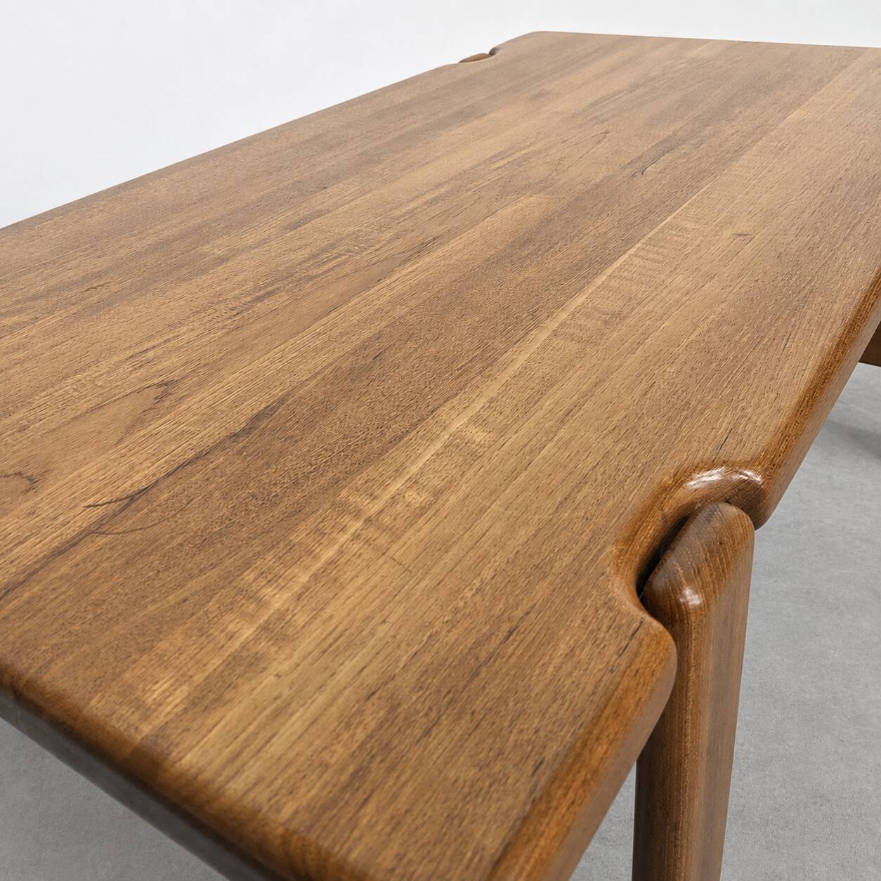 Vintage Danish coffee table in solid teak.