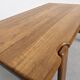 Vintage Danish coffee table in solid teak.