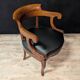 Restoration walnut office chair
