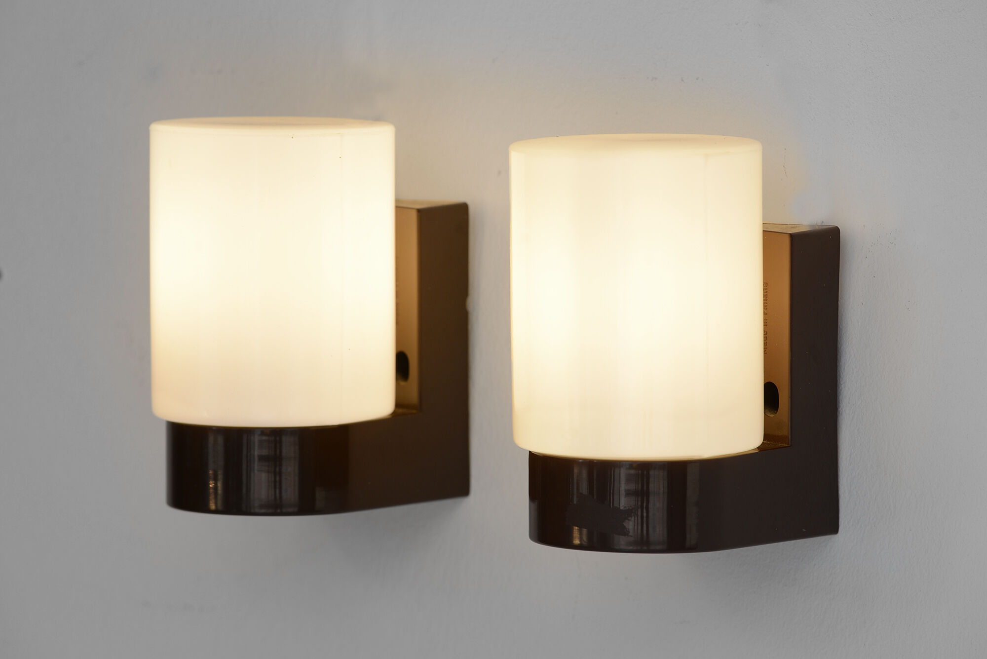 Pair of wall sconces for bathroom Finland 1960
