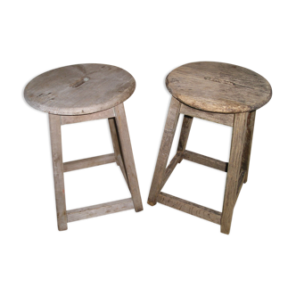 Old pair of stools