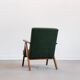 Mid-Century Model B 310 Var Easy Chair in Green Bouclé, 1960s