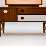 50s two-tone dressing table