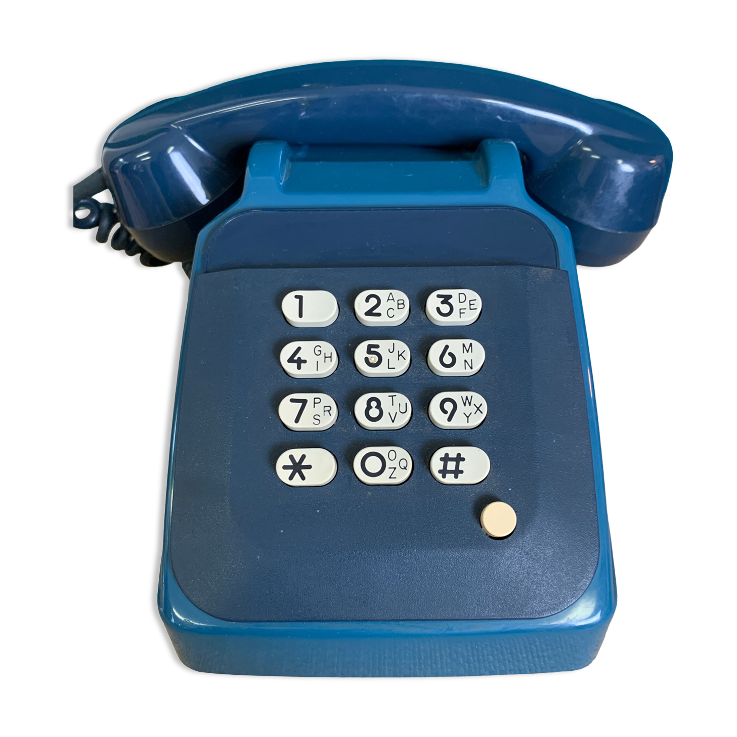 Vintage Phone Socotel S63 Blue