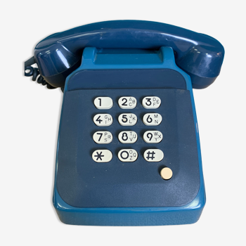 Vintage Phone Socotel S63 Blue