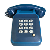 Vintage Phone Socotel S63 Blue