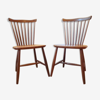 Lot de 2 chaises scandinaves par Pastoe