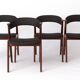 Set of 4 Danish Teak Dining Chairs by Korup Stolefabrik – 1960s Mid-Century