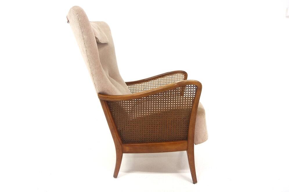 Scandinavian armchair in beech, Swedish Modern, Sweden, 1940