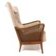 Scandinavian armchair in beech, Swedish Modern, Sweden, 1940