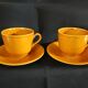 2 tasses en céramique italienne