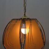 Vintage pendant light, Massive Belgium 1970