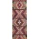Vintage Turkish hallway rug 78x365 cm