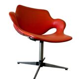 Vintage orange lounge armchair / children's chair