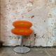 Lampe style vintage en forme de macaron